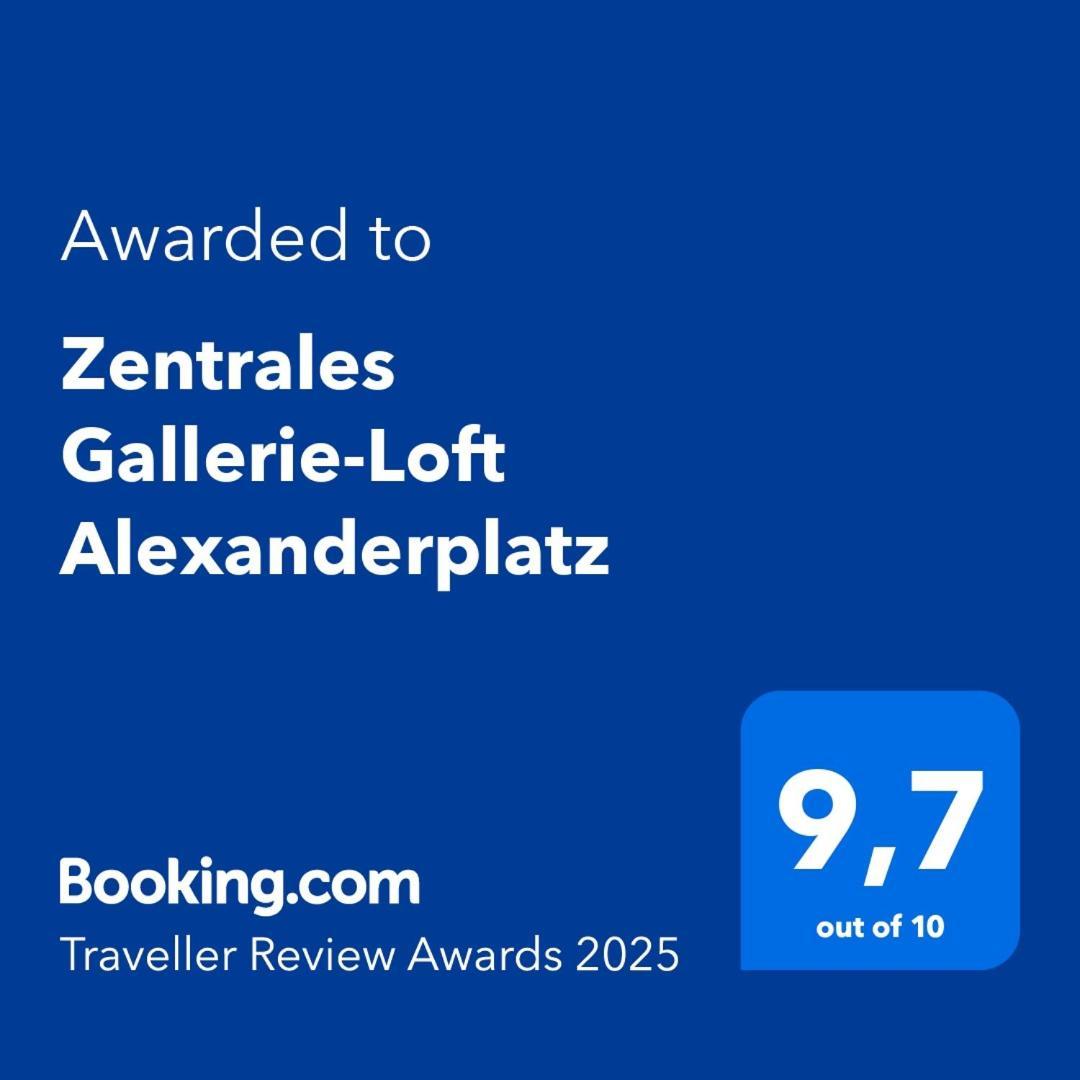 Zentrales Gallerie-Loft Alexanderplatz Berlin Eksteriør billede